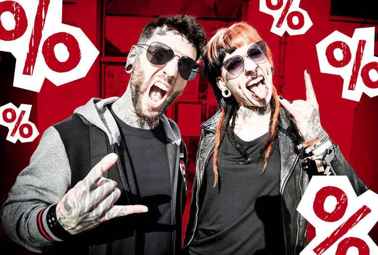 Ryddesalg-kaos: 40% RABATT... og mer!