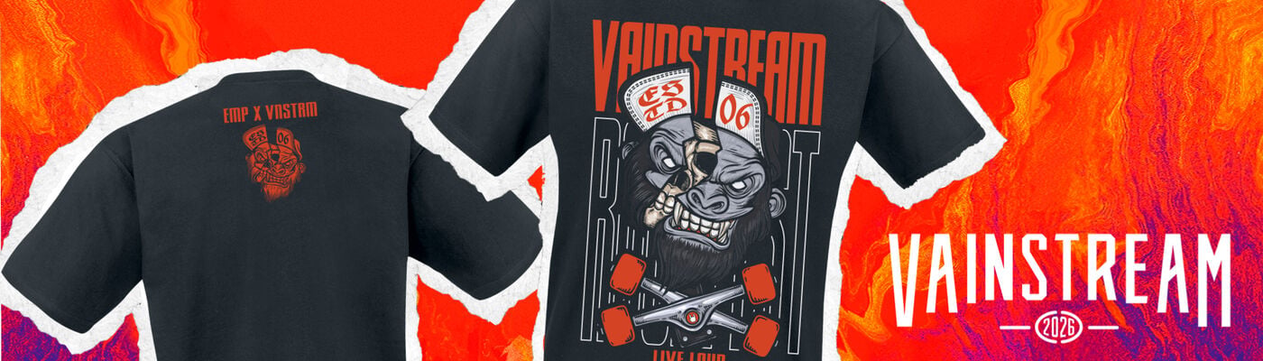EMP X VAINSTREAM / Bestill din Limited Edition Collaboration T-skjorte! / Vis varene