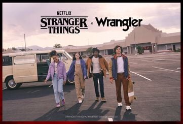Wrangler tar deg med tilbake til Hawkins. / Gjenopplev den ikoniske 80-tallsstilen med denne herlige kolleksjonen! / Se utvalget