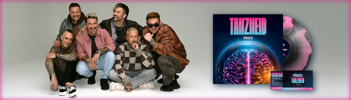 Det nye albumet TANZNEID av Electric Callboy / Forhåndsbestill nå!