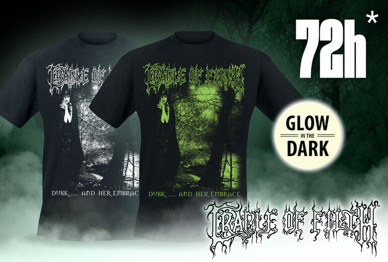 Kun for en kort periode! / Eksklusiv t-skjorte, som lyser i mørket! / Vær rask!