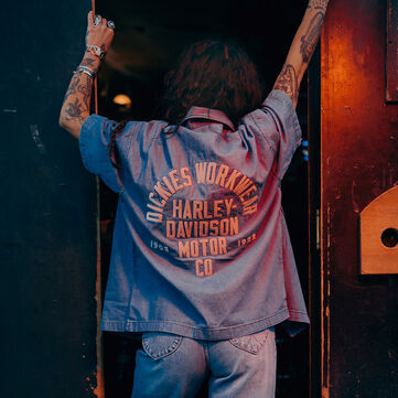 Dickies X Harley Davidson / [object Object] / Utforsk våre nyheter / Se utvalget