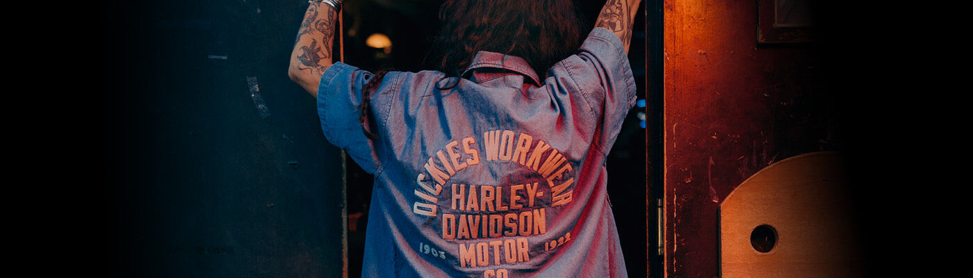 Dickies X Harley Davidson / [object Object] / Utforsk våre nyheter / Se utvalget
