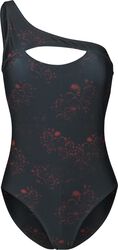 Asymmetric Swimsuit, Black Premium by EMP, Badedrakt