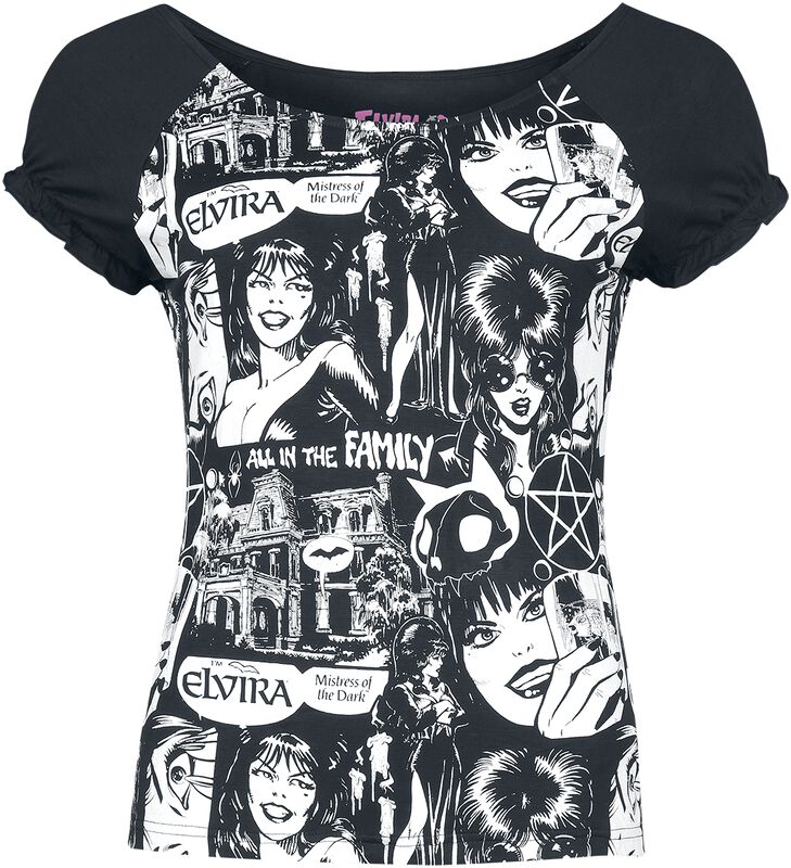 Gothicana X Elvira t-skjorte
