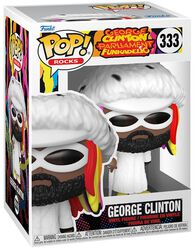George Clinton Rocks! Vinyl figurine no. 333, George Clinton, Funko Pop!