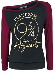 Platform 9 3/4, Harry Potter, Langermet skjorte