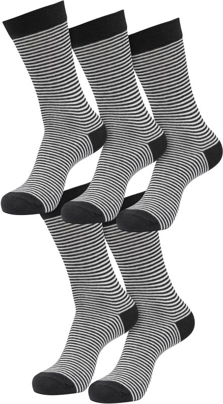 Fine Stripe Socks 3-pakke