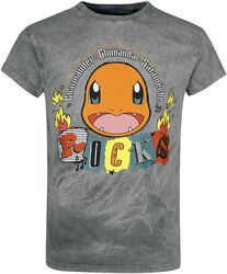 Charmander - Rocks, Pokémon, T-skjorte