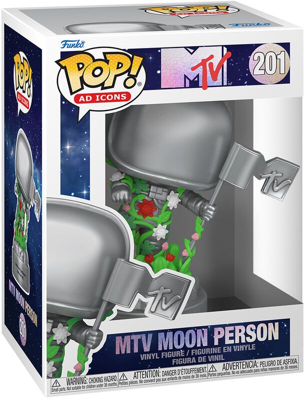 TV Moon Person (Pop! AD Icons) vinylfigur no. 201