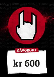 Gavokort 600,00 NOK, Gavokort, Gavekort