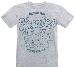 Kids - Greetings From Kanto, Pokémon, T-skjorte