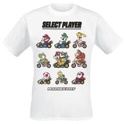 Kart - Choose Your Driver, Super Mario, T-skjorte
