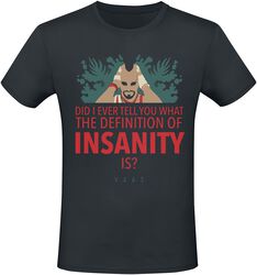 Villains - Vaas - Insanity, Far Cry, T-skjorte