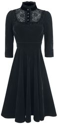 Nightshade Velvet Dress, H&R London, Middellang kjole