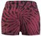Svart/Røde Batik Shorts