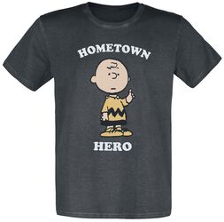 Charlie Brown - Hometown hero, Peanuts, T-skjorte