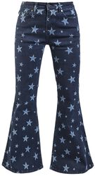 Jil - Jeans med Stjernemønster, RED by EMP, Jeans