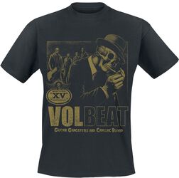 Guitar Gangsters & Cadillac Blood 15th Anniversary, Volbeat, T-skjorte