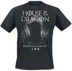 House of the Dragon - Knives Will Come Out, Game of Thrones, T-skjorte