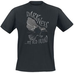 Darkness... My old friend, Wednesday, T-skjorte