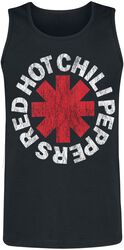 Distressed Logo, Red Hot Chili Peppers, Tanktopp