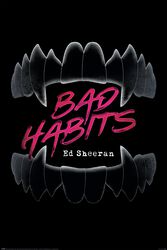 Bad Habits, Ed Sheeran, Poster