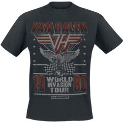World Invasion Tour 1980, Van Halen, T-skjorte