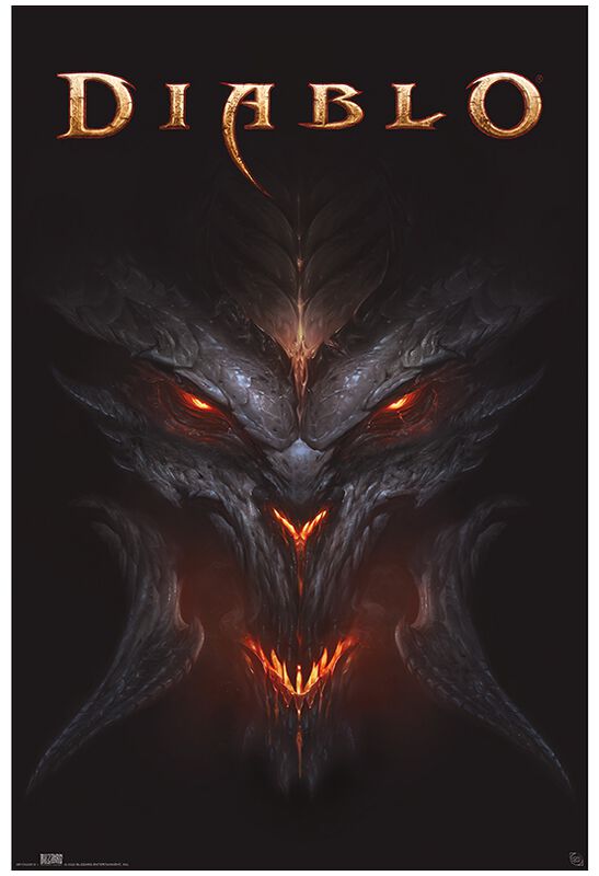 Diablo Face - Plakat
