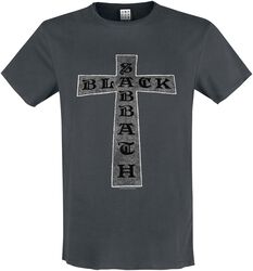 Amplified Collection - Cross, Black Sabbath, T-skjorte