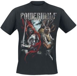 Nightside Of Siberia, Powerwolf, T-skjorte