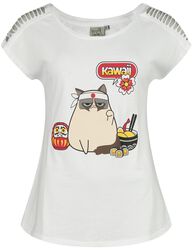 Japanese, Grumpy Cat, T-skjorte