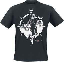 4 - Necromancer, Diablo, T-skjorte