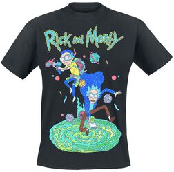 Space Rangers, Rick And Morty, T-skjorte