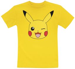 Kids - Pikachu Face, Pokémon, T-skjorte
