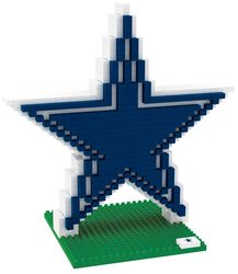 Dallas Cowboys - 3D BRXLZ - Logo, NFL, Leke