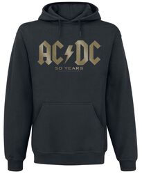 50 Years Logo, AC/DC, Hettegenser