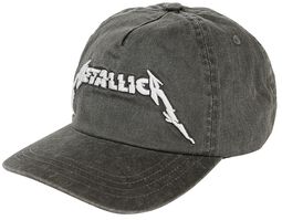 Glitch Logo - Washed Dad Cap, Metallica, Caps