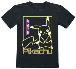 Kids - Pikachu Neon, Pokémon, T-skjorte