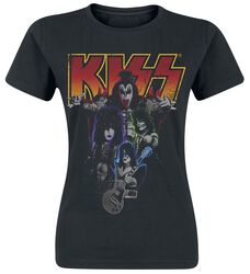 Band-Photo, Kiss, T-skjorte
