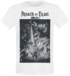 Big print, Attack On Titan, T-skjorte