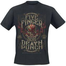 100 Proof T-shirt, Five Finger Death Punch, T-skjorte