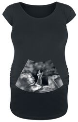 Ultrasound Metal Hand Baby, Mammaklær, T-skjorte