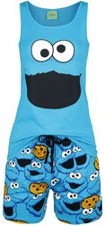 Cookie Monster - Face, Sesam Stasjon, Pyjamas