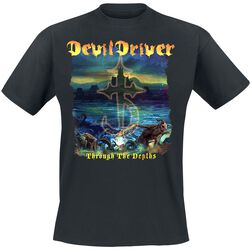 Through The Depths, DevilDriver, T-skjorte