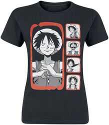 Luffy -  Emotions, One Piece, T-skjorte