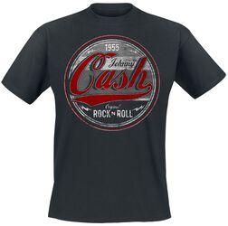 Original Rock n Roll Red/Grey, Johnny Cash, T-skjorte