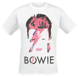 Aladdin Sane Distressed, David Bowie, T-skjorte