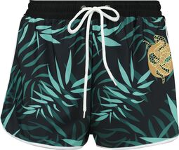 Swim Shorts With Palm Trees, RED by EMP, Bikinitruse