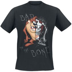 Tasmanian Devil - Bad to the bone, Looney Tunes, T-skjorte